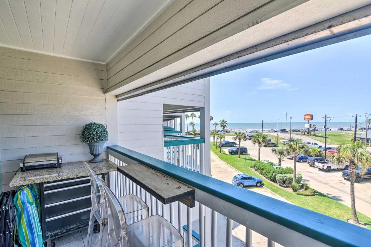 Galveston Condo With Oceanfront Views And 2 Pools Bagian luar foto