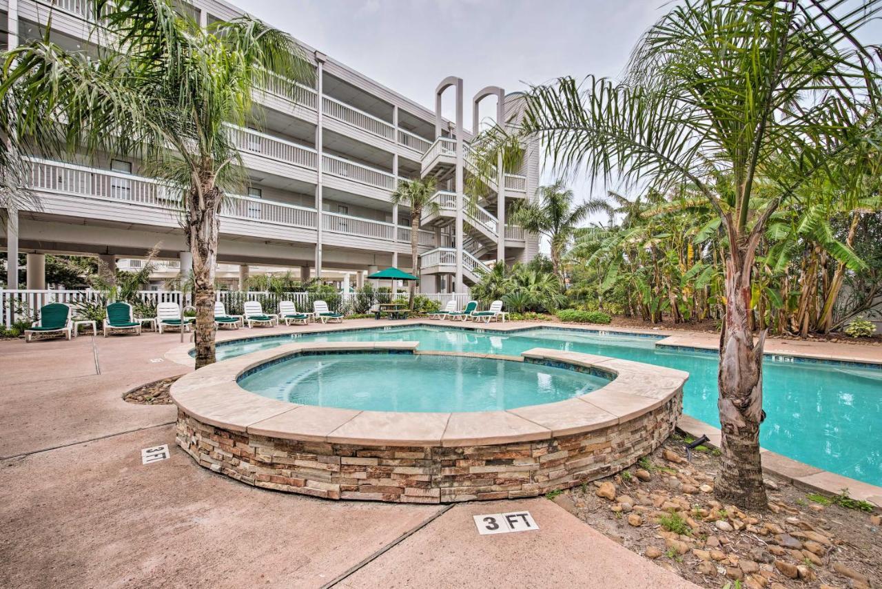 Galveston Condo With Oceanfront Views And 2 Pools Bagian luar foto