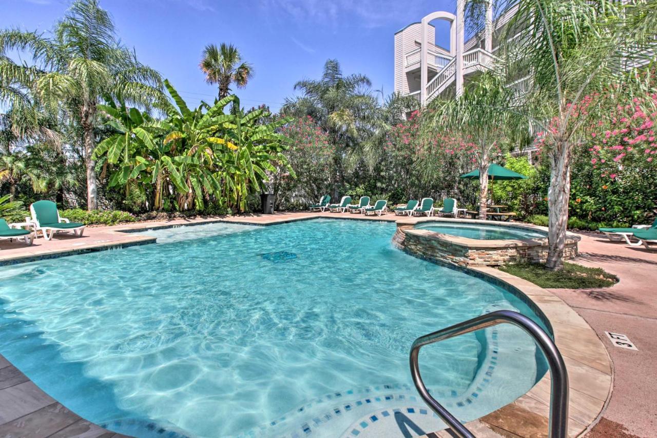 Galveston Condo With Oceanfront Views And 2 Pools Bagian luar foto