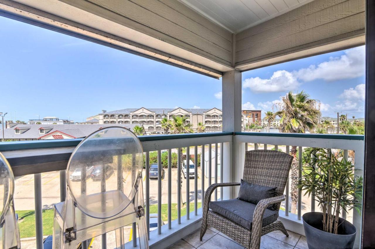 Galveston Condo With Oceanfront Views And 2 Pools Bagian luar foto
